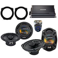 Compatible with Mini Cooper 2002-2006 OEM Speaker Replacement Harmony R65 R69 & CXA300.4 Amp (Renewed)
