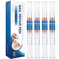 St. Mege Fungus Nail Repair Pen, Natural Fungal Nail Care Solution for Fingernails and Toenails, Perfect for Strengthening Unhealthy Nails, 4 Pens