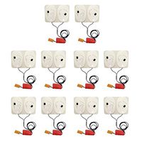 Pelvifine Training Electrode Pads for AED Trainer Adult Training Replacement Pads for AED Trainer, 10 Pairs，with Pins