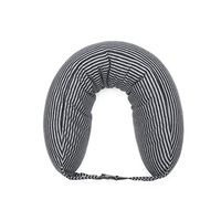 WAOBE U - Cuscino Cervicale Naturale in Lattice Particelle Comode Pisolino Cuscino Da Viaggio Cuscini Cuscino Schienale Cuscino Da Viaggio, Gray