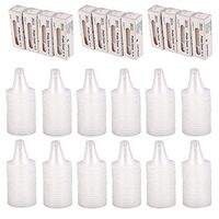 TXIN 400 Pieces Disposable Ear Thermometer Probe Covers Earmuffs, Clear Ear Thermometers Earcap Replacement Lens Filters Digital Thermometers Covers Caps