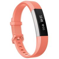 Henoda Compatible with Fitbit Alta/Fitbit Alta HR Bands, Large Orange Soft Replacement Band Adjustable Sport Strap Compatible for Fitbit Alta/Fitbit Alta HR/Fitbit Ace Fitness Wristbands
