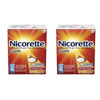 Nicorette Nicotine Gum to Stop Smoking, 2mg, Cinammon, 320 Count