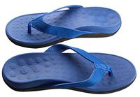 WellBeing Pro Unisex Multi Coloured Orthotic Sandals for Arch Support and Comfort 46/ EU Blue