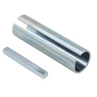 Riverlily Crankshaft Sleeve Adapter Crank Shaft Converter Pulley Bore Reducer 3/4" to 7/8" 3/16" Keystock Engine Accessories