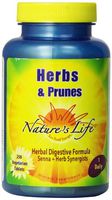 Nature's Life Herbs and Prunes Veg Tablets, 250 Count