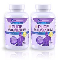 Magnesium Supplements, 200mg, 180ct - Best Buy Value 2-Pack (2) - Pure Micronutrients