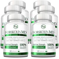 Forskolin MD -Activate & Boost Metabolism. 100% Natural Ingredients. 6 Bottles