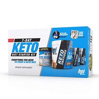BPI Sports 7-Day Keto Diet Starter Kit (Keto Bomb, Keto Peptides, Keto BHB Fatburner, Keto Blast, Free Keto Guide Included) DR Keto Approved