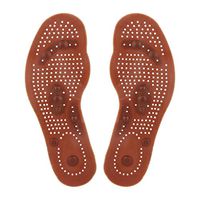 Foot Acupressure Magnetic Massage Foot Therapy Reflexology Pain Relief Foot Care Cushion Shoe Insoles Fits All Men and Women (8.5)