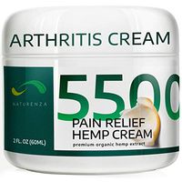Hemp Pain Relief Cream - Arthritis, Inflammation and Pain Relief in Joint, Back, Neck, Shoulder, Hand, Arm, Foot and Knee - Chronic Pain Remedy - Vegetarian-Friendly - Naturenza