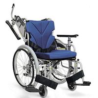 HWZLOIK Wheelchair - Size; 101x61x90cm Lightweight Steel Transport Wheelchair, Fixed Full Arms, Seat Easy to Install and Release,Easy to Fold