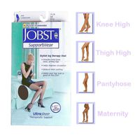 Jobst - UltraSheer Mild Compression Over-the-Calf (Knee High) S Classic Black