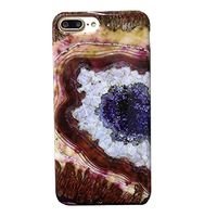 Iphone 7 cas, Sunvy Marble Stone Pattern IMD Anti-Scratch Anti-Finger Slim Fit Soft Flexible TPU Cover For iphone 7 With a Screen Protector (#4) (D)