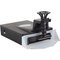 Rely2016 Ultra-thin Induced Draft Laptop Radiator, Swirl Style Laptop Cooler Heat Sink Cooling Fan, CPU External Outer Side Radiator Work for Most Laptops (Black)