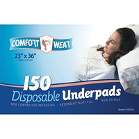 Disposable Underpads - 23x36-in -150-cs