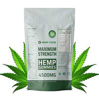 Hemp Gummies 4500 MG | Maximum Strength! Organic Hemp Extract Infused- Promotes Sleep and Helps Relieve Pain, Anxiety, Stress, and Nausea- Maximum Strength Hemp Gummies- Sleep Better- by Hemp Code