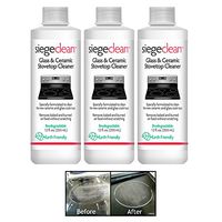 3 Kitchen Cleaner Glass Ceramic Smooth Cooktop Stovetop Polish Stove Eco 36 Oz