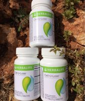 Herbalife Cell-U-Loss 3-Bottle Special Weight Loss Enhancer Natural Detoxification and Healthy Elimination of Water