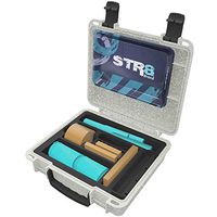 STR8 Brand - Smoking Roll Kit V3, Watertight, Smell Proof, Lockable, Travel Case (Cosmic White)