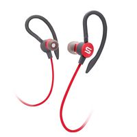 SOUL Electronics Flex2 High Performance Sports Earphones Running Earbuds - Red