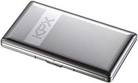Personalized Chrome 120's Size Cigarette Case with Free Engraving