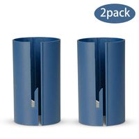 JUSHOOR Gift Wrapping Paper Cutter, Kraft Craft Paper Roll Sliding Line Cut Trimmer for Christmas Birthday, Easy Quick, Creative Sliding Paper Roll Cutter, 2 Pack