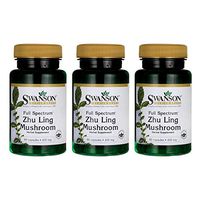 Swanson Full Spectrum Zhu Ling Mushroom 400 Milligrams 60 Capsules (3 Pack)