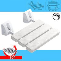 Shower seat,Folding seat Anti-skidding Wall chair Plastic Change shoes Bathroom Rest Corridor Changing shoes-B