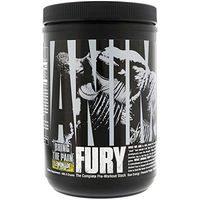 Animal Fury - Pre Workout Powder Supplement for Energy and Focus - 5g BCAA, 350mg Caffeine, Nitric Oxide, Without Creatine - Powerful Stimulant for Bodybuilders - Lemonade - 30 Servings