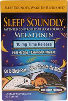 Windmill Health Products Sleep Soundly Melatonin, 10 Mg, 60 Tablets (Pack of 3)