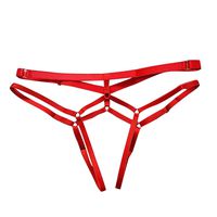 HAPPIShare Women's Black Charming Thong Lingerie lace G-String T-Back Panties Strappy Body Harness Panties Gifts