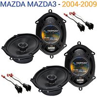 Compatible with Mazda Mazda3 2004-2009 Factory Speaker Replacement Harmony (2) R68 Package New