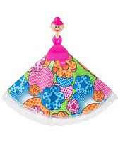 Vigar Bathroom Cloth, Microfibre, Blue, 37 x 42 x 4 cm, Pack of 6