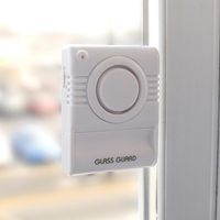 Flipo GLAGUARD 101dB Easy to Install Glass Window Alarm