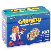 Garfield Spot Bandages - First Aid Kid Supplies - 1200 Per Pack