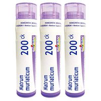 Boiron Natrum Muriaticum 200ck, Homeopathic Medicine for Runny Nose Due to Allergies, 3 Count