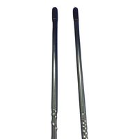 (Lot of 2) CRS 2 ft Fiberglass 1000 Watt - Black CB Radio Antenna - USA Made