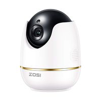 ZOSI 1080P Wireless Security Camera for Home, WiFi Camera Nanny Elder Baby Monitor with Pan,Surveillance IP Camera PTZ Indoor,Two-Way Audio & Night Vision