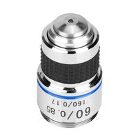 Akozon 60X Achromatic Objectives Lens Biological Microscope 160/0.17 (Spring,DM-WJ004)