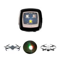 FUNTEN CREE Drone Strobe Lights Led Flash Lights for Night Cruise Strobe for DJI Spark Inspire 1 2 Phantom 3 4 Mavic 2 Air Pro Zoom Yuneec Typhoon H Q500 Matrice FAA 107 Rechargeable - Multi Color