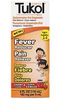 TUKOL Children's Fever and Pain Cherry Flavor, 4 fl. oz.