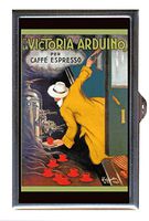 Vintage Italian Espresso Ad Beautiful Decorative Pill Box