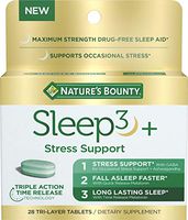 Nature's Bounty Sleep 3+ with Stress Relief, 28 Tablets