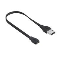Getwow USB Replacement Charger Charging Cable for Fitbit Force and Fitbit Charge Wireless Activity Wristband (Black)