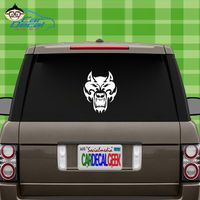 Tribal Wolf Vinyl Decal Sticker for Car Truck Window Laptop MacBook Wall Cooler Tumbler | Die-Cut/No Background | Multiple Sizes and Colors, 20-Inch, Black