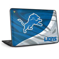 Skinit Decal Laptop Skin for Chromebook 11 G6 EE - Officially Licensed NFL Detroit Lions Design