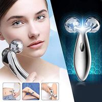 3D Solar Y-Shape Massager Roller 360 Rotate 3D Full Body Massager for Face Body Slimming Tightening Lifting Tool