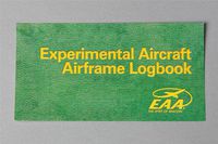 EAA Experimental Aircraft Airframe Logbook