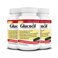 Glucocil - The Total Blood Sugar Support Supplement Targeting All 3 Essentials for Normal Blood Sugar - The Simple Secret for Normal Blood Sugar - Clinically Researched Ingredients, Since 2008 -3 Pack